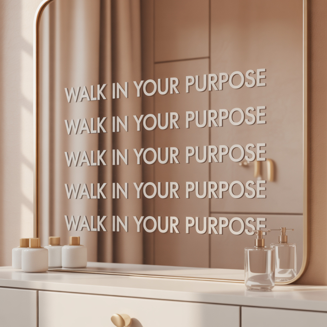 Affirmation Mirror Clings