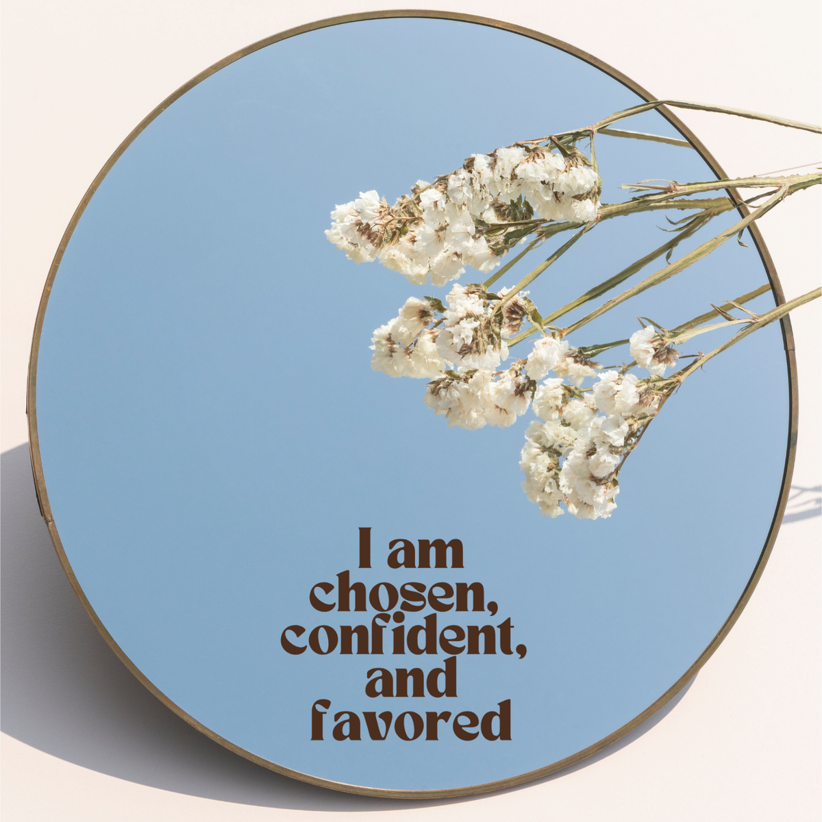 Glow-Up Notes: Affirmation Mirror Cling | Removable Static Cling