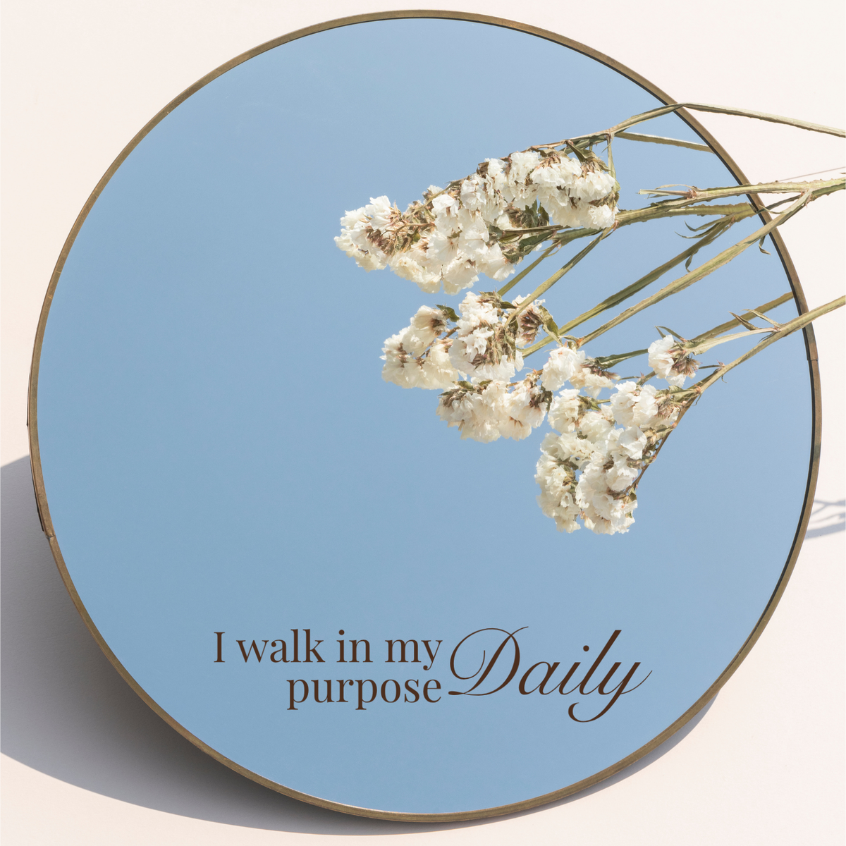 Glow-Up Notes: Affirmation Mirror Cling | Removable Static Cling