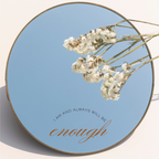 Glow-Up Notes: Affirmation Mirror Cling | Removable Static Cling