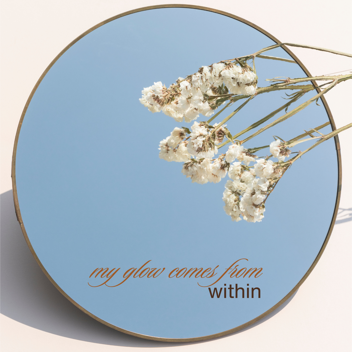 Glow-Up Notes: Affirmation Mirror Cling | Removable Static Cling