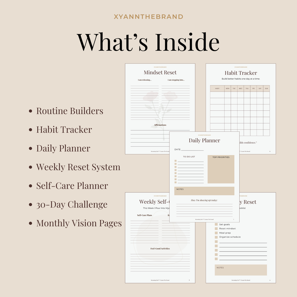 Becoming Her: Routine & Habit System