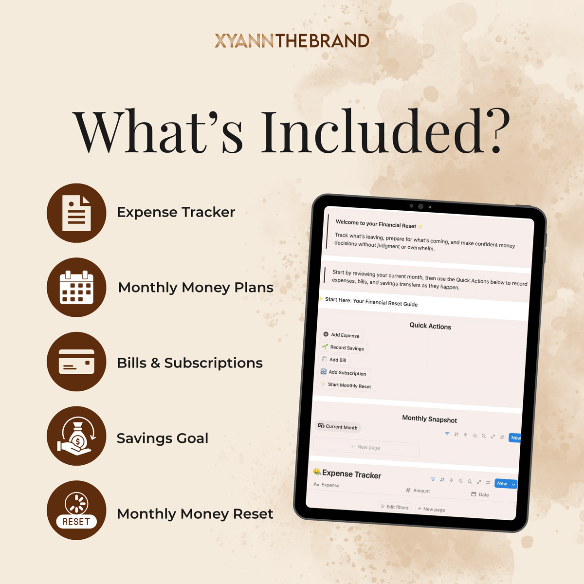 The Financial Reset System