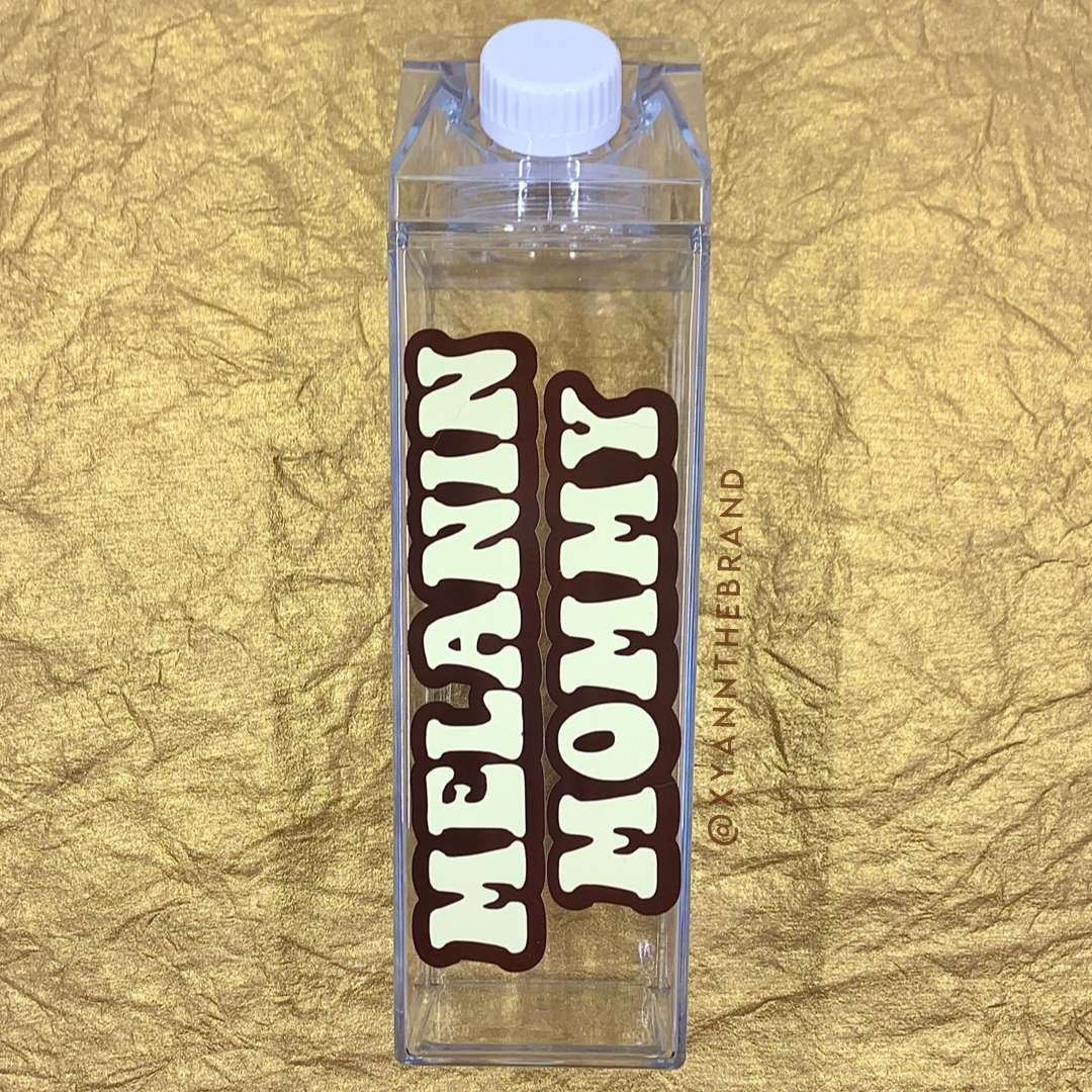 Melanin Mommy Milk Carton