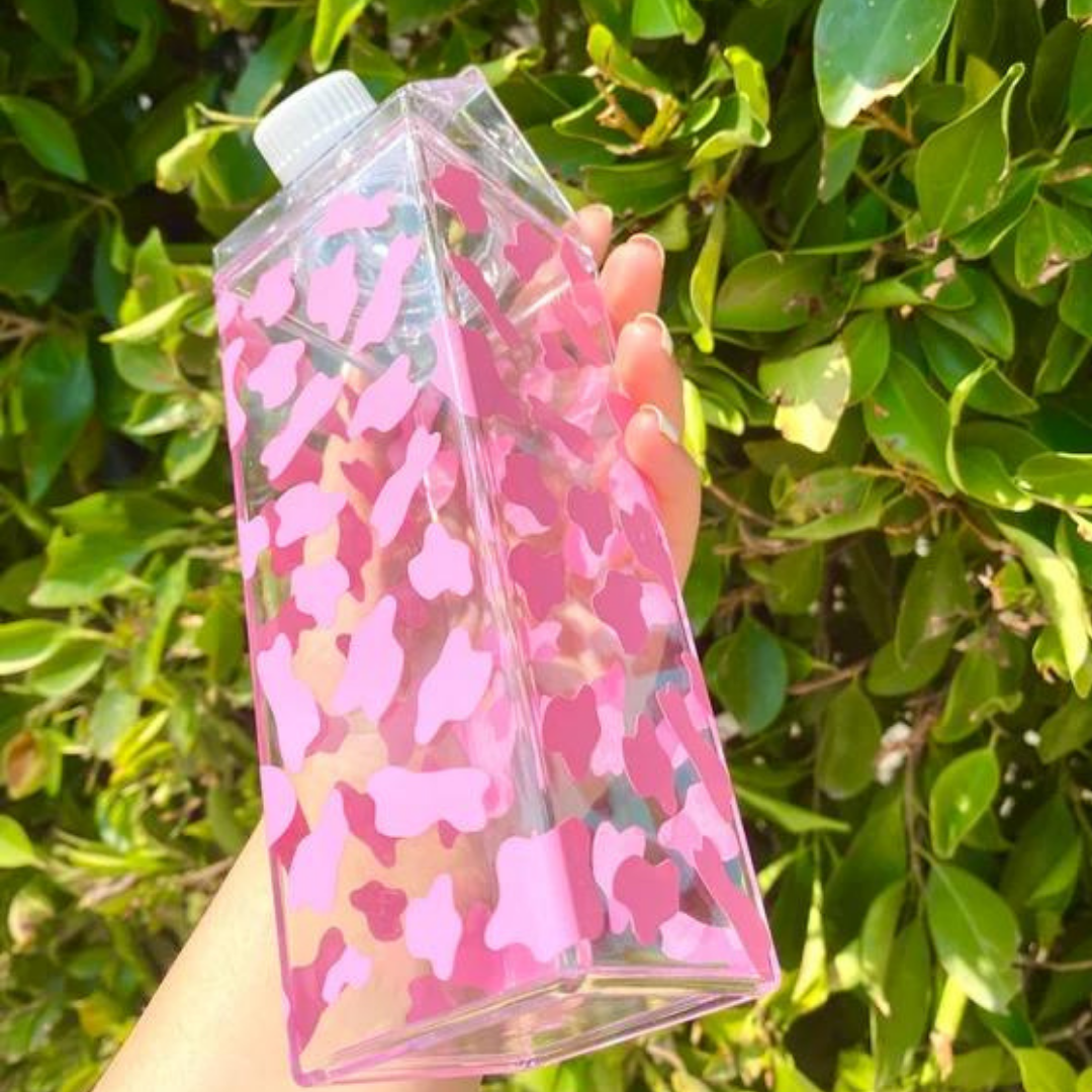 Cow Print Milk Carton